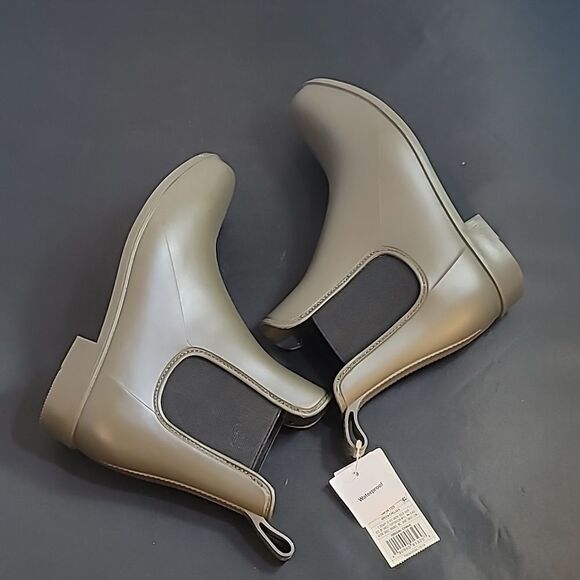 BRAND NEW A. NEW. DAY WOMEN’S CHELSEA MID CALF ANKLE RAIN BOOTS - Picture 11 of 14